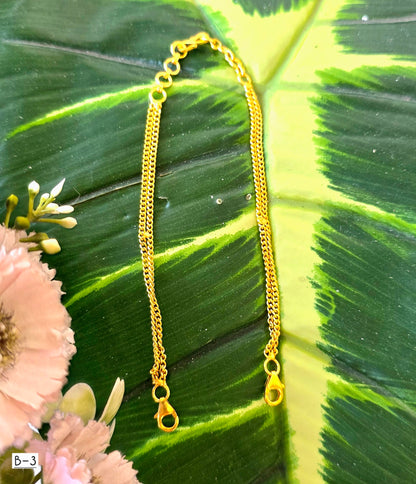 BACK CHAIN - 3 | 925 SILVER  | TRADITIONAL