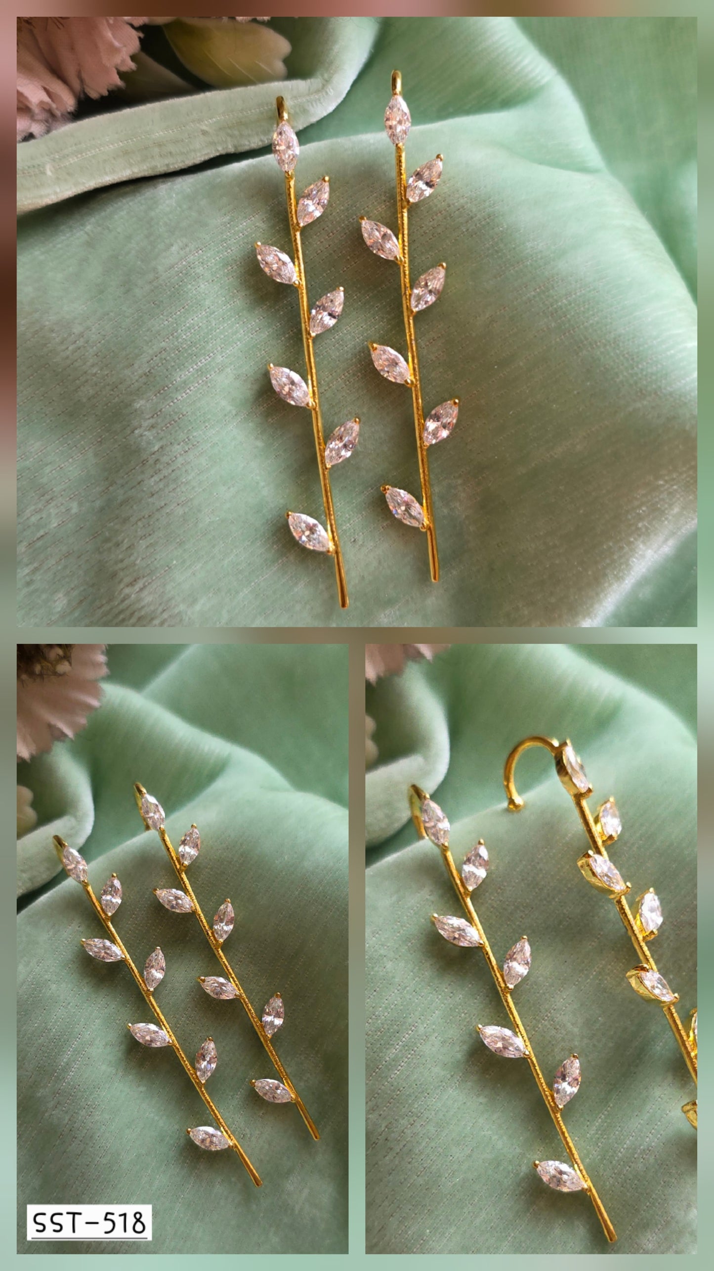 SST 518 | LEAFY ELEGANCE EARRINGS