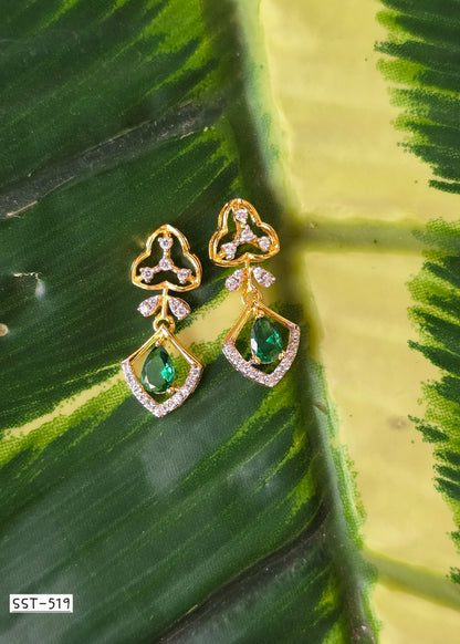 SST 519 | EMERALD DROP EARRINGS