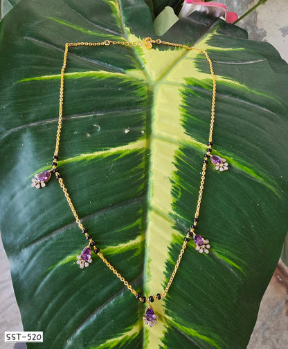 SST 520Amt | EMERALD BLOSSOM MANGALSUTRA