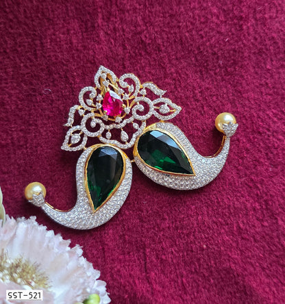 SST 521 | EMERALD AND RUBY MAJESTIC PENDANT