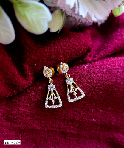 SST 524 | LUMINARY TEARDROP GLAMOUR EARRINGS