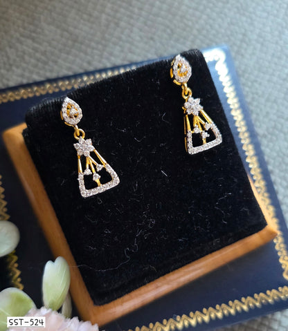 SST 524 | LUMINARY TEARDROP GLAMOUR EARRINGS