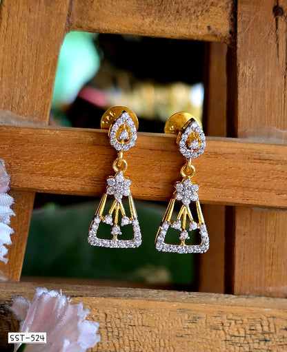 SST 524 | LUMINARY TEARDROP GLAMOUR EARRINGS