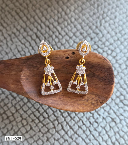 SST 524 | LUMINARY TEARDROP GLAMOUR EARRINGS
