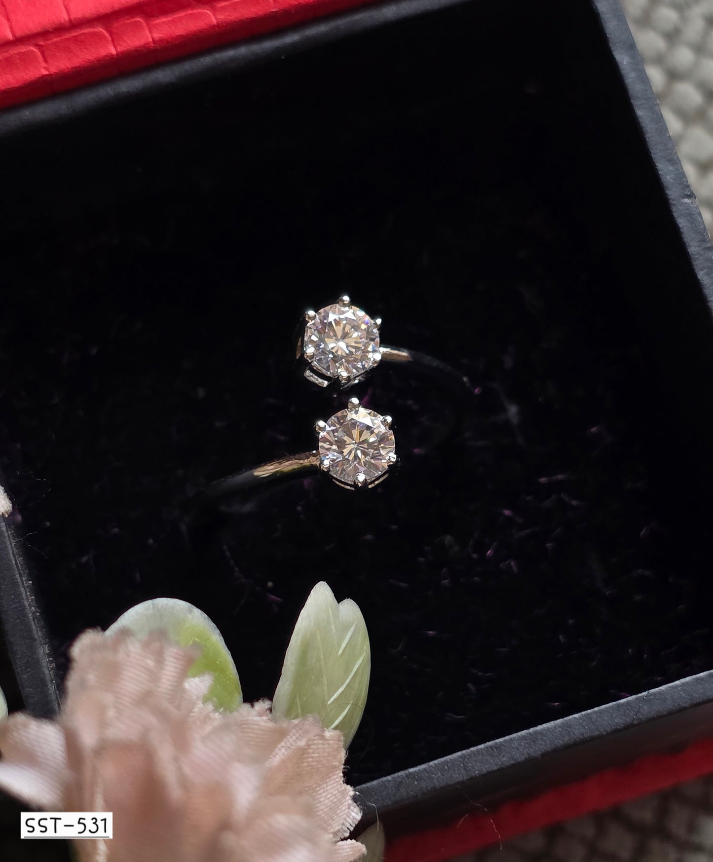 SST 531 | TWIN SPARKLE RING