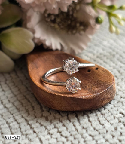 SST 531 | TWIN SPARKLE RING