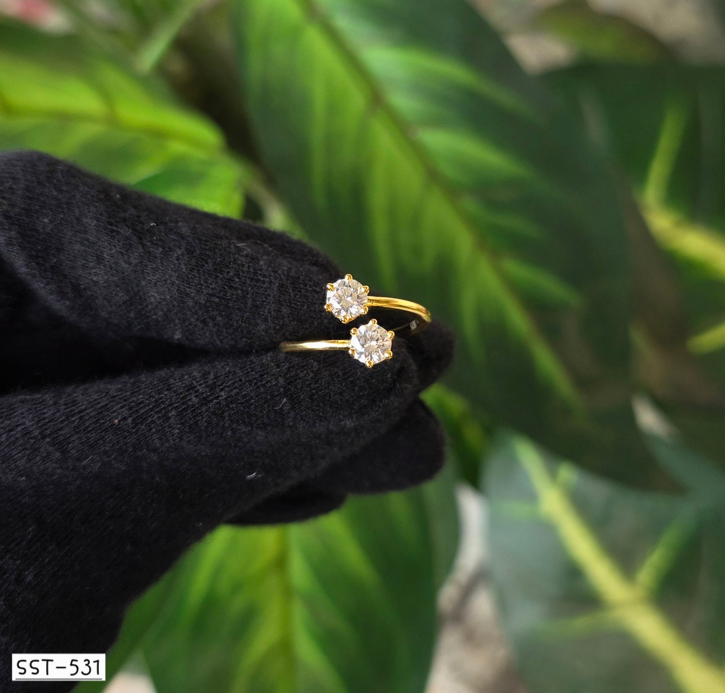 SST 531 | TWIN SPARKLE RING