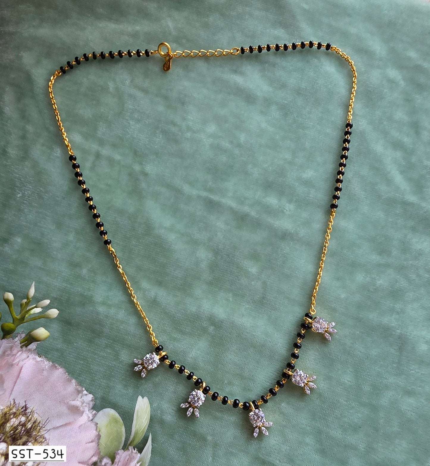 SST 534WHITE | EMERALD GRACE TANMANIYA