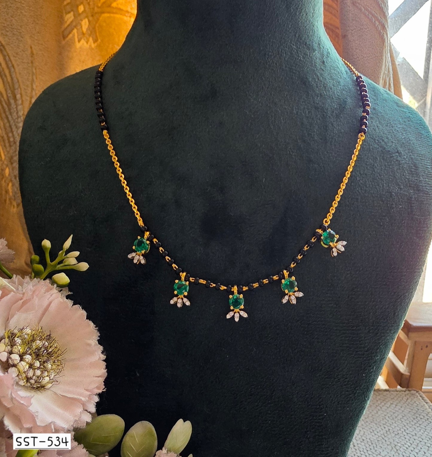 SST 534GREEN | EMERALD GRACE TANMANIYA