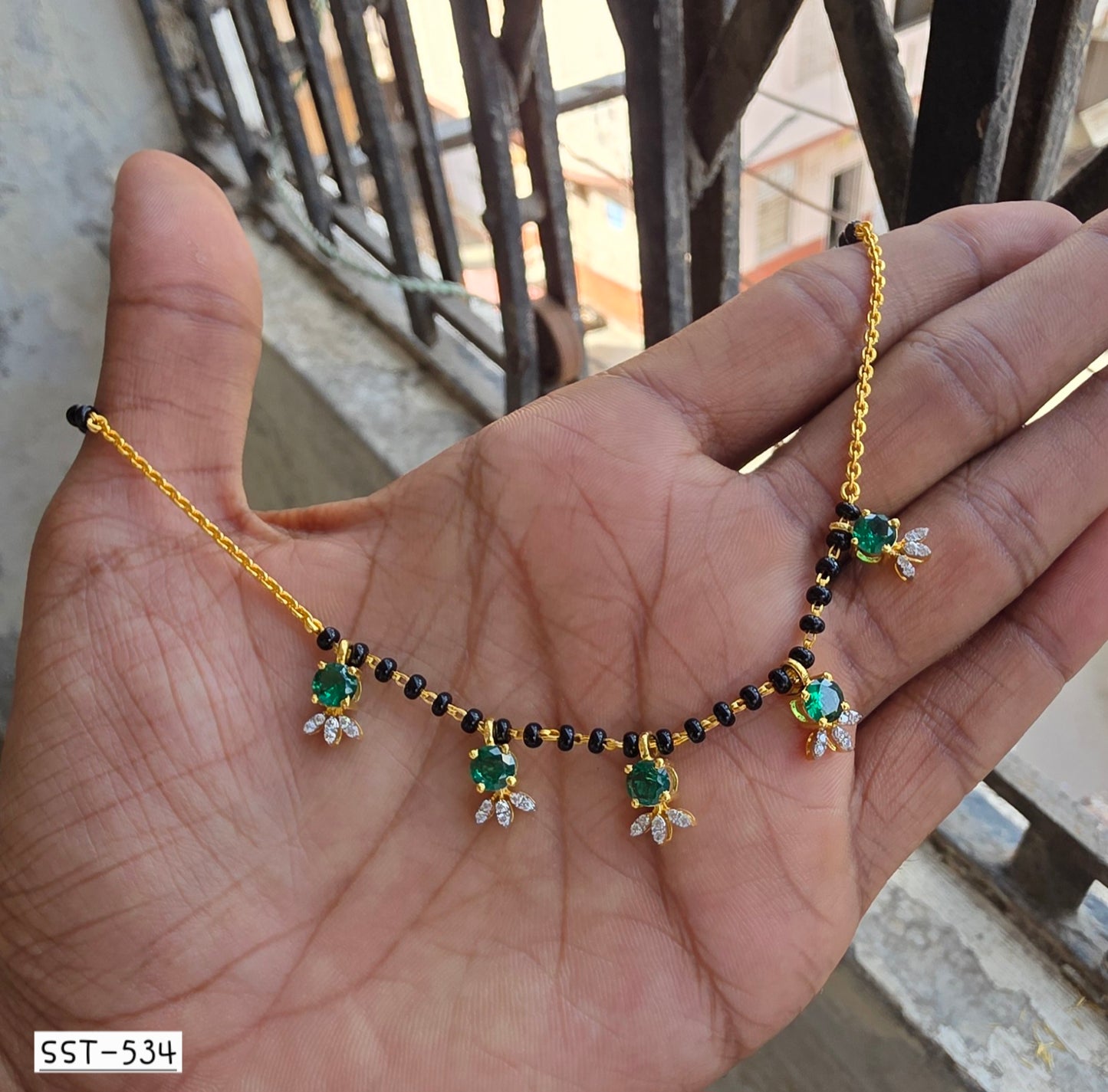 SST 534GREEN | EMERALD GRACE TANMANIYA