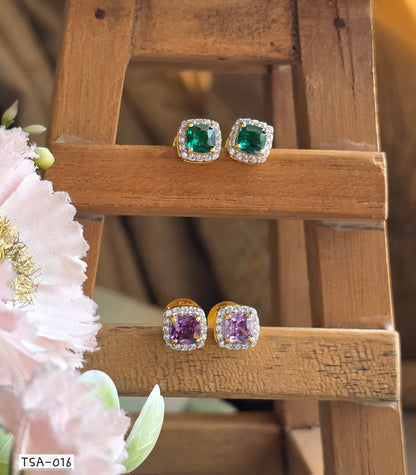 TSA 016GREEN | EARRINGS