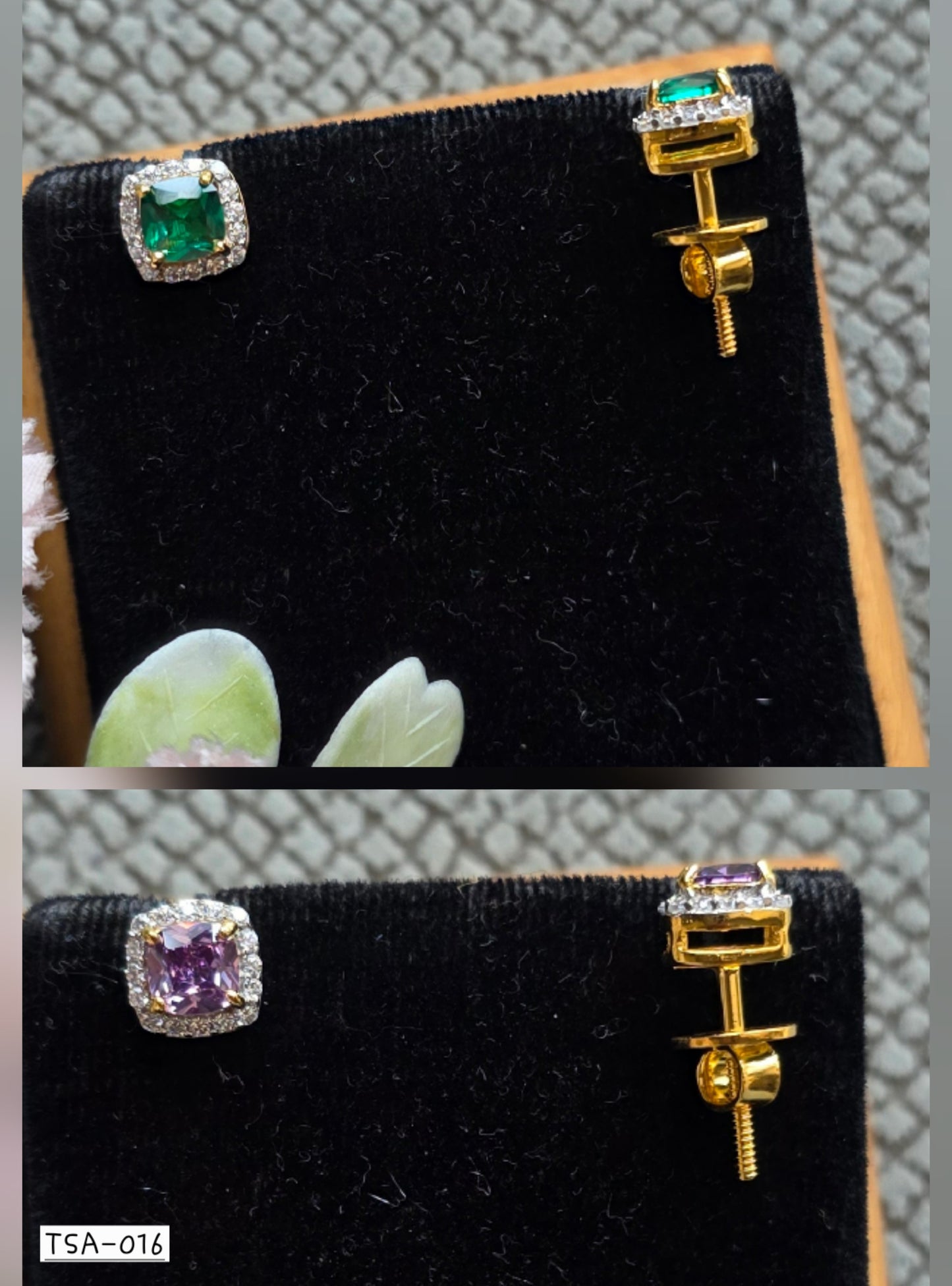 TSA 016GREEN | EARRINGS