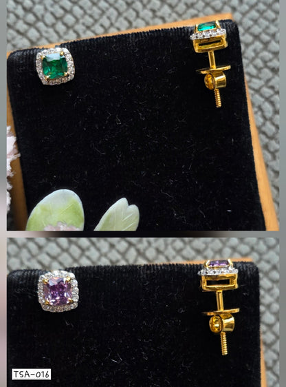 TSA 016GREEN | EARRINGS
