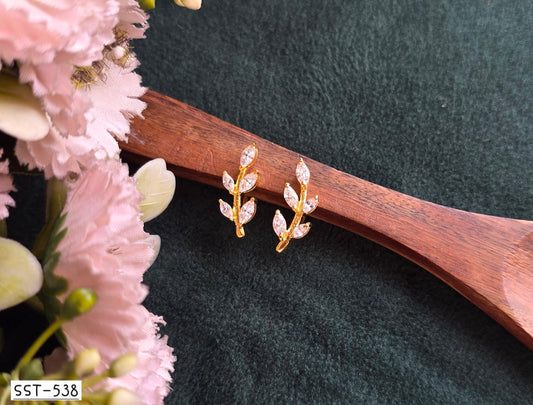 SST 538 | LEAFY EARCUFF EARRINGS