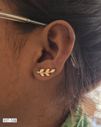 SST 538 | LEAFY EARCUFF EARRINGS