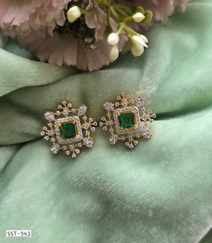 SST 543 | EMERALD SPLENDOR EARRINGS
