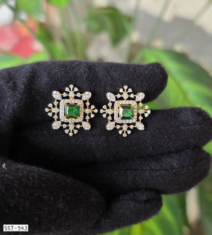 SST 543 | EMERALD SPLENDOR EARRINGS