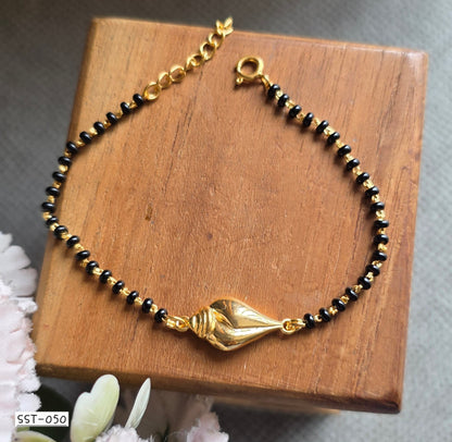 SST 050 | SACRED CONCH MANGALSUTRA BRACELET
