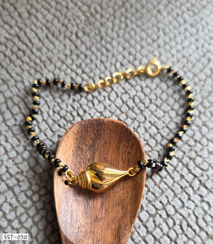 SST 050 | SACRED CONCH MANGALSUTRA BRACELET