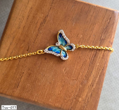 TSA 017 | ELEGANT BUTTERFLY CHARM BRACELET
