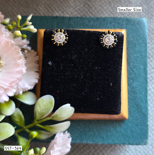 SST 564 | BLACK ENIGMA HALO EARRINGS