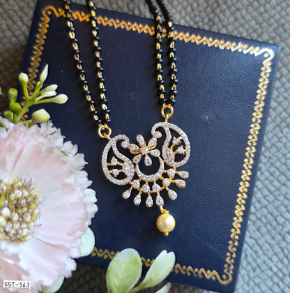 SST 563 | RADIANT BLOOM DIAMOND MANGALSUTRA