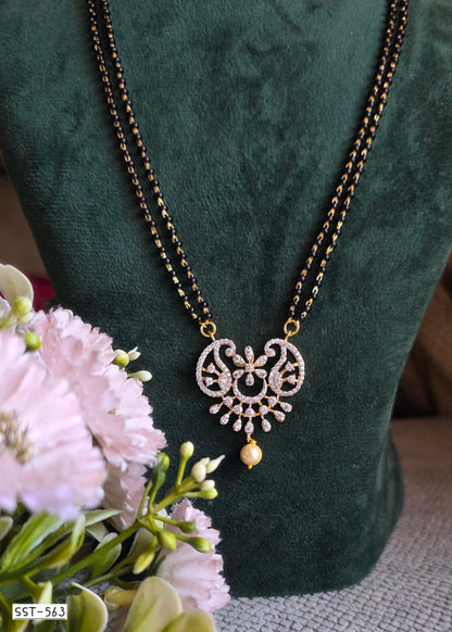 SST 563 | RADIANT BLOOM DIAMOND MANGALSUTRA