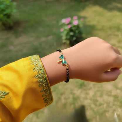 BUTTERFLIES SILVER BABY NAZARIYA BRACELET