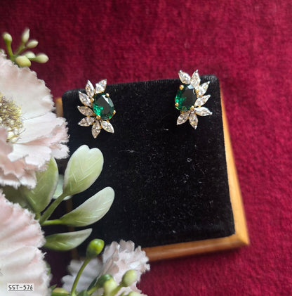SST 576 | RADIANT BLOOM STATEMENT STUD EARRINGS