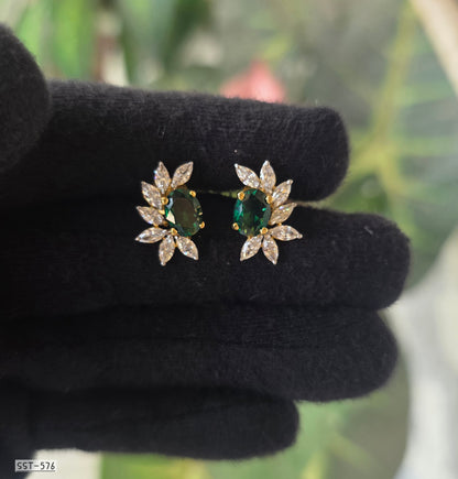 SST 576 | RADIANT BLOOM STATEMENT STUD EARRINGS
