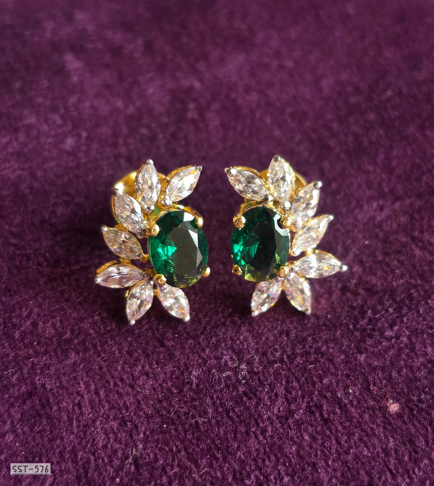 SST 576 | RADIANT BLOOM STATEMENT STUD EARRINGS
