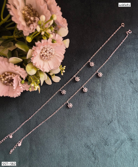 SST 582 | FLORAL ANKLET