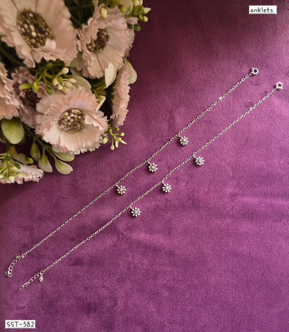 SST 582 | FLORAL ANKLET