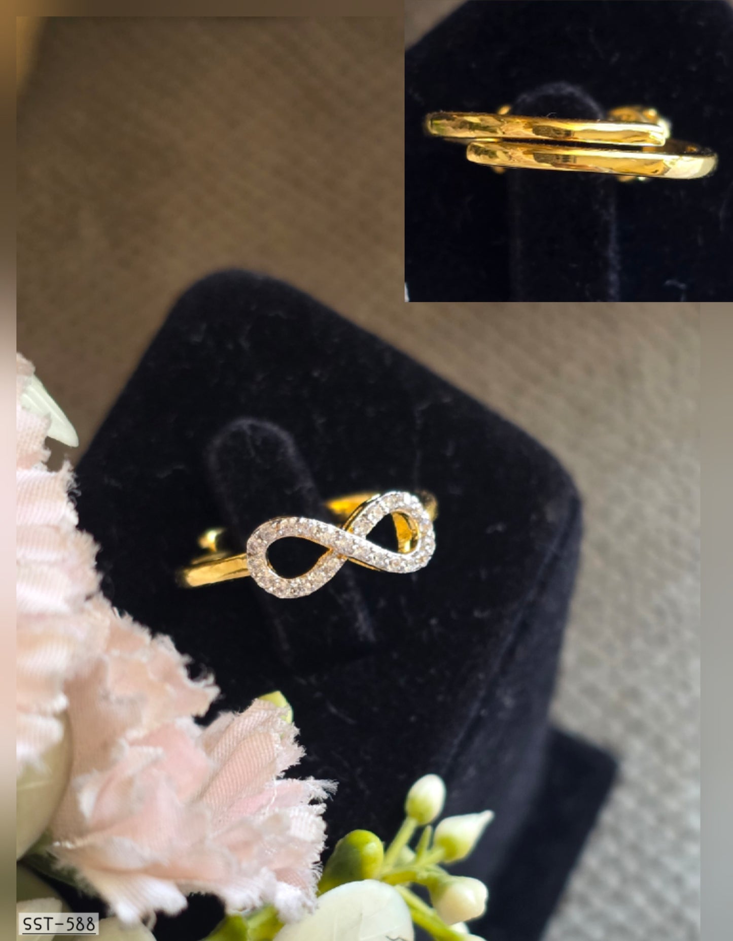 SST 588 | INFINITY DIAMOND RING