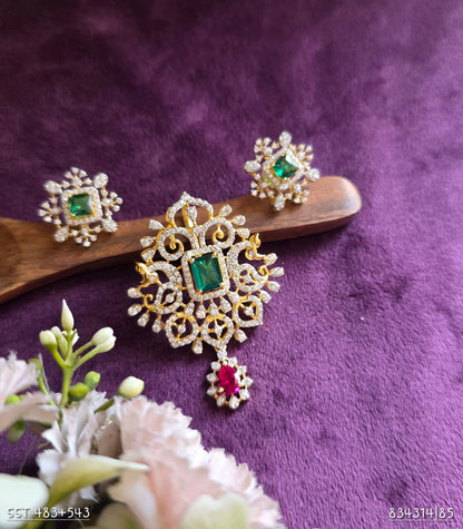 SST 483 + 543 | EARRINGS AND PENDENT SET