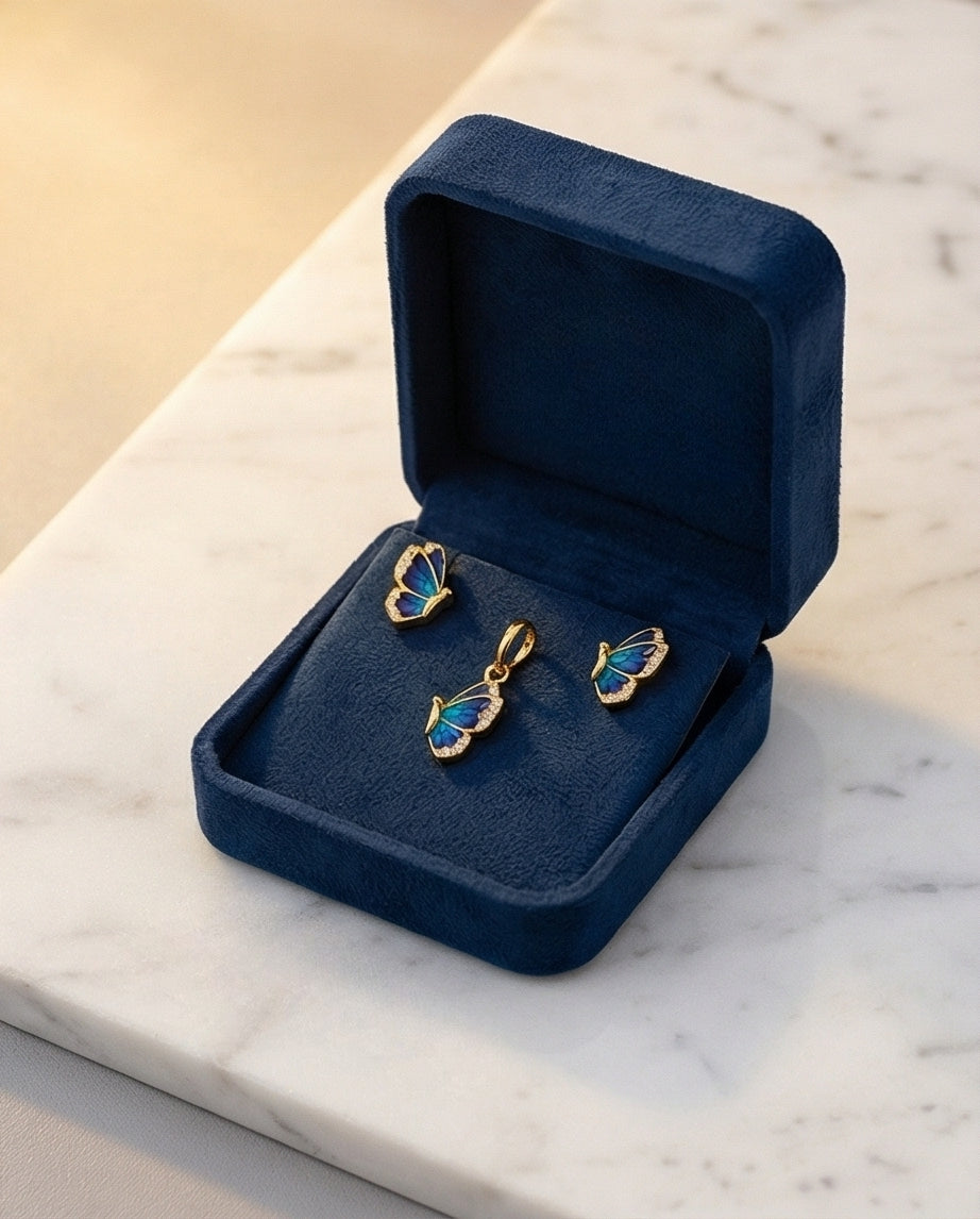 SST 338PS BUTTERFLY | PENDANT SET