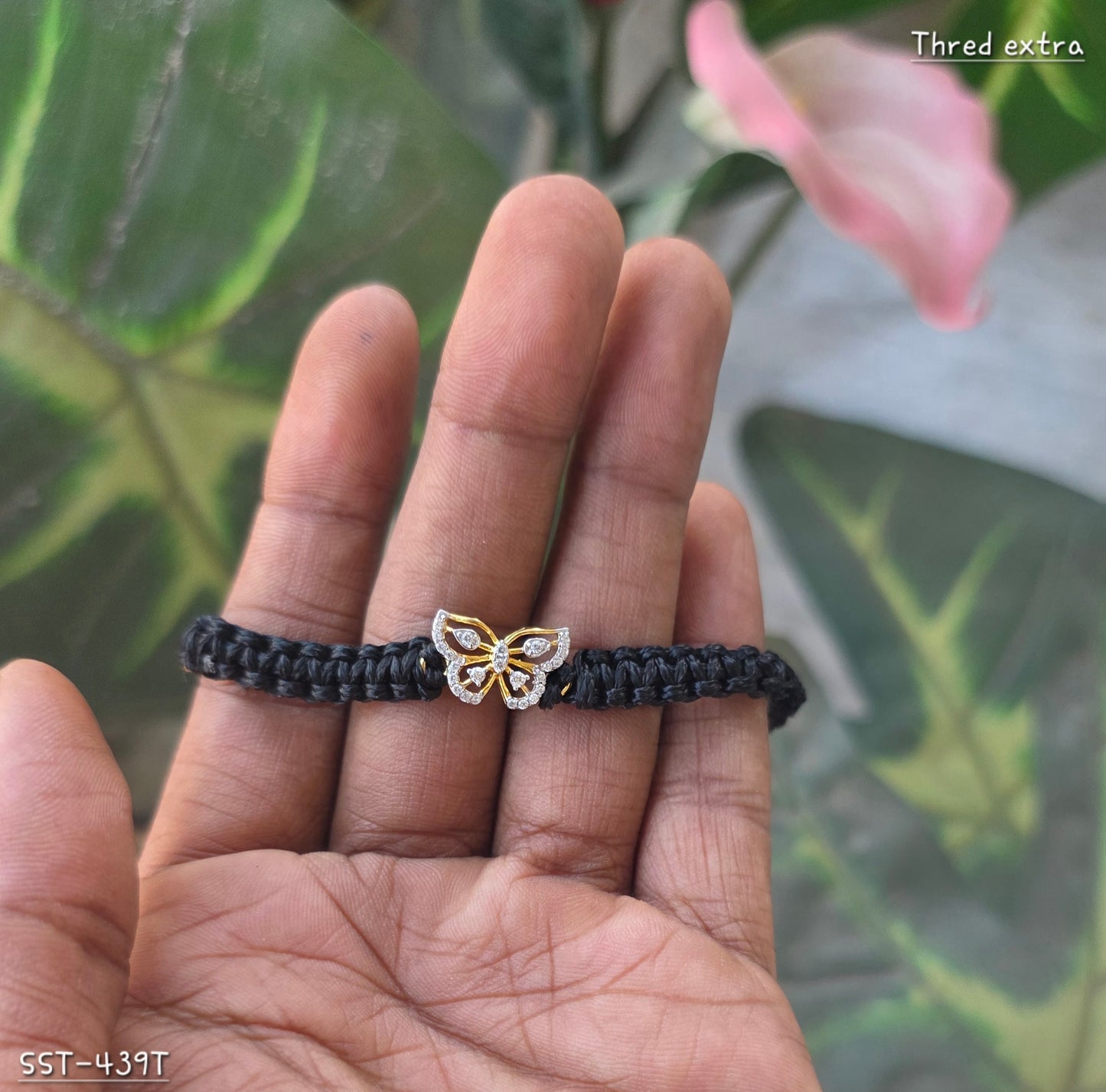 SST 439T | BUTTERFLY BRACELET CUM ANKLET