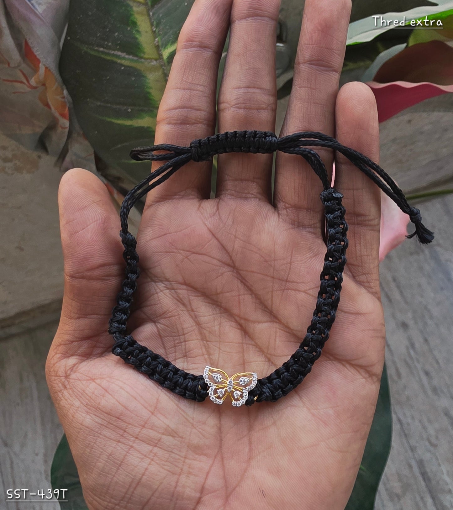 SST 439T | BUTTERFLY BRACELET CUM ANKLET