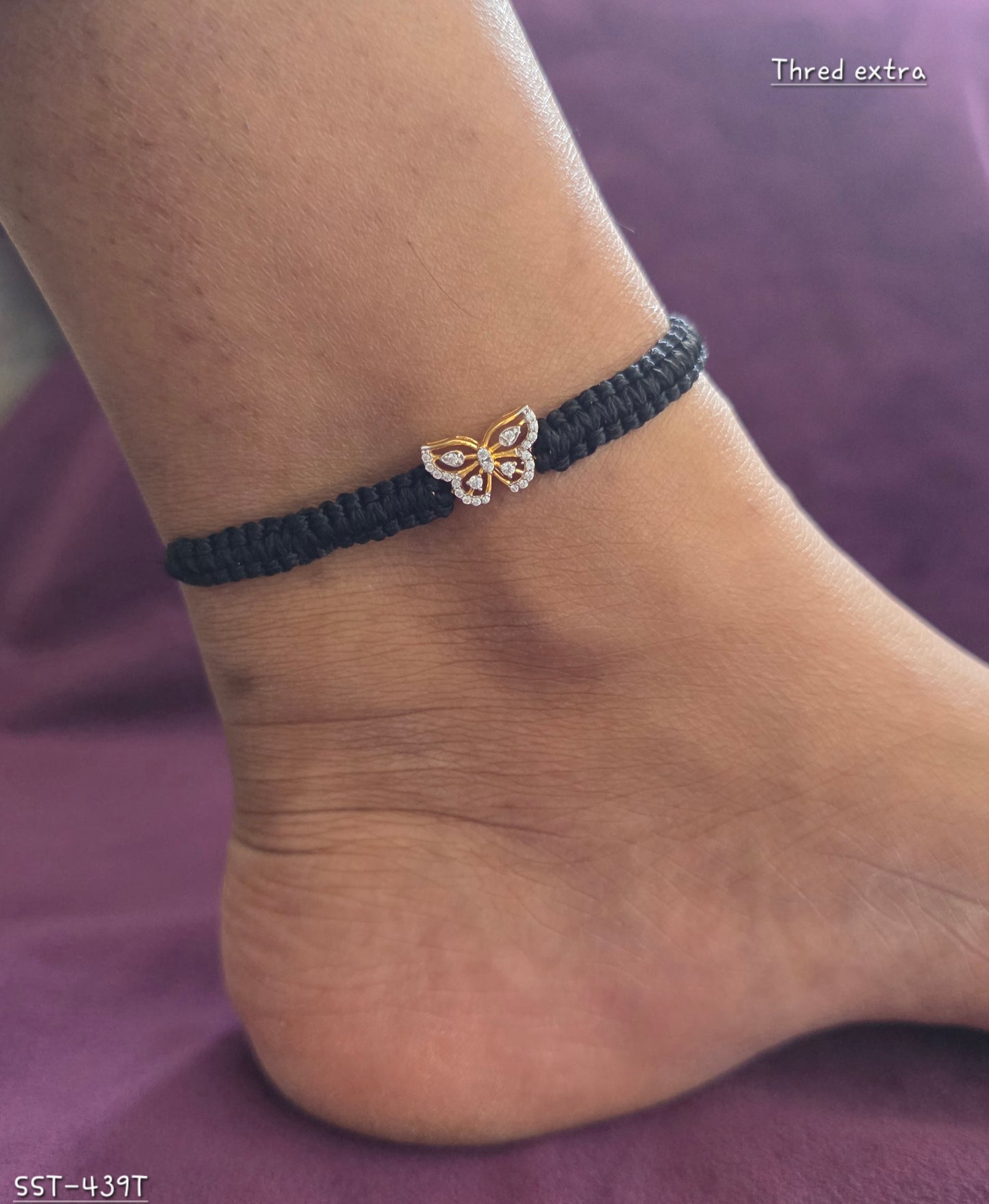 SST 439T | BUTTERFLY BRACELET CUM ANKLET