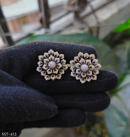 SST 613 | FLORAL STATEMENT EARRINGS