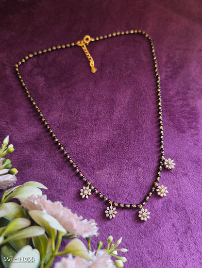 SST 410BB | FANCY FLOWER MANGALSUTRA