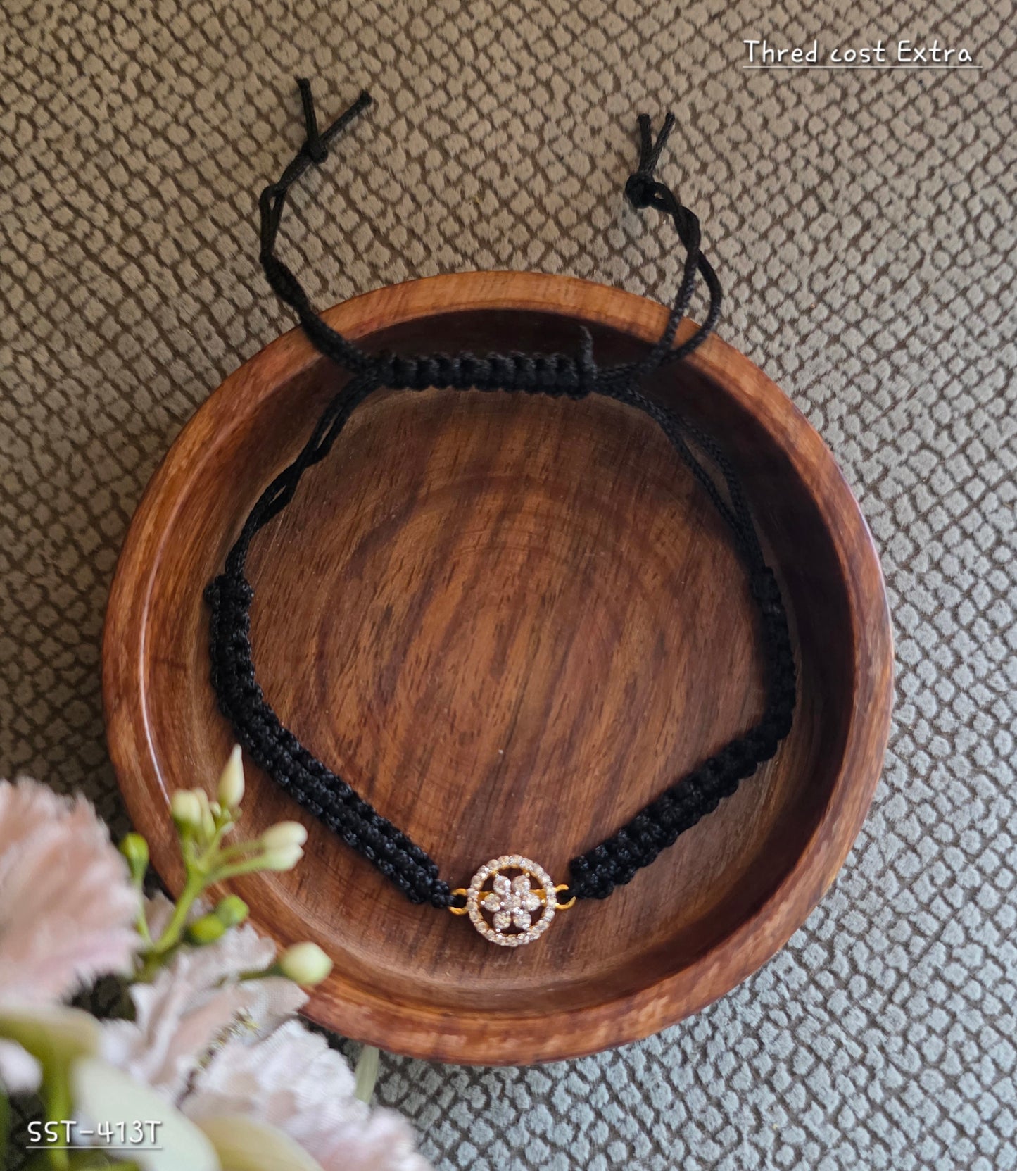 SST 413T | FLORAL BRACELET CUM ANKLET