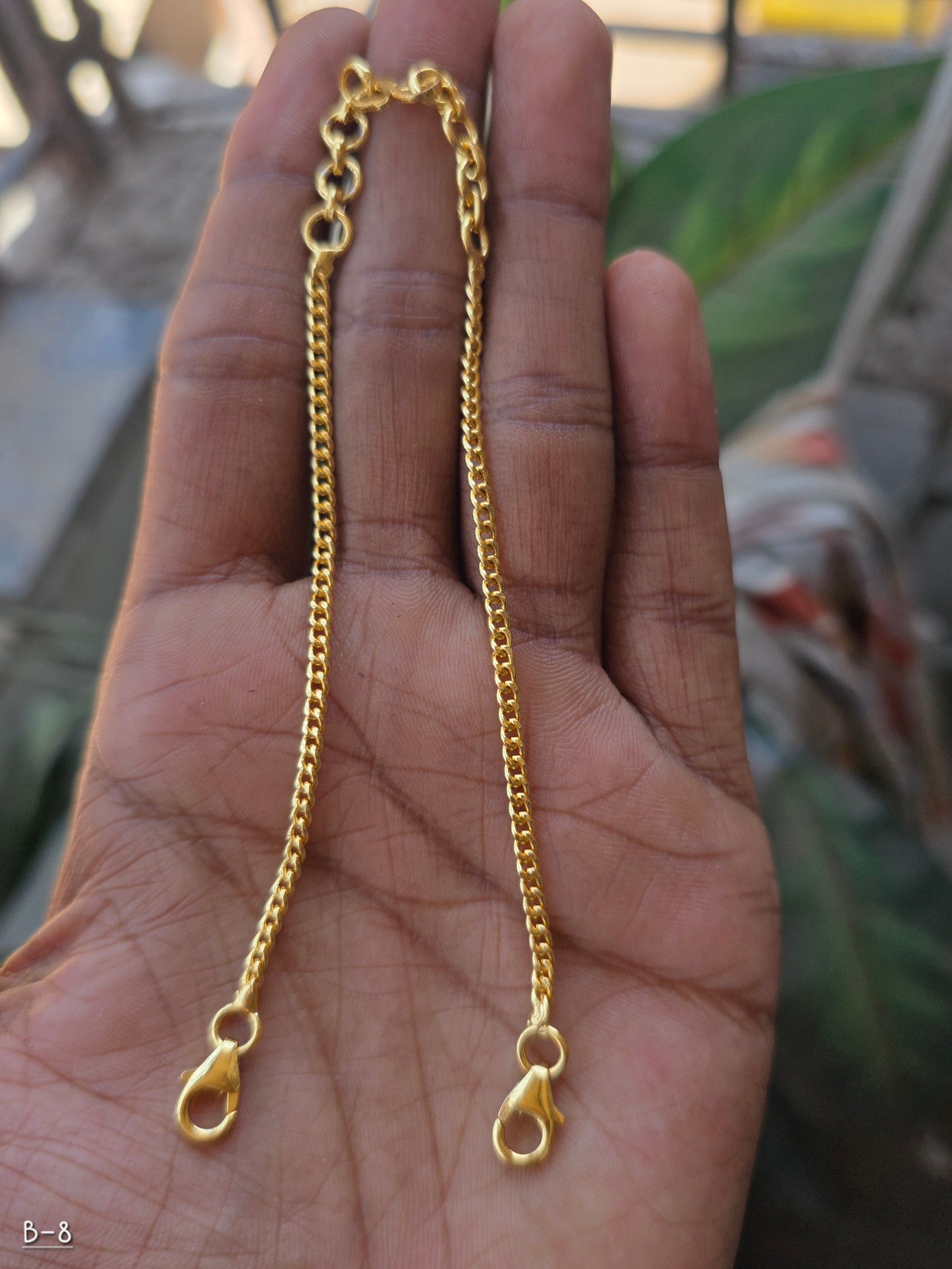 BACK CHAIN - 8 | 925 SILVER | TRADITIONAL
