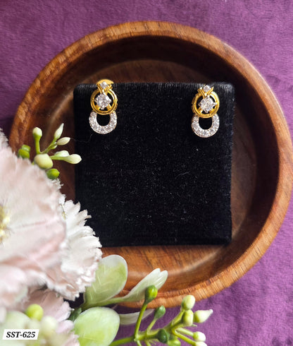 SST 525 | TIMELESS HALO DROP EARRINGS
