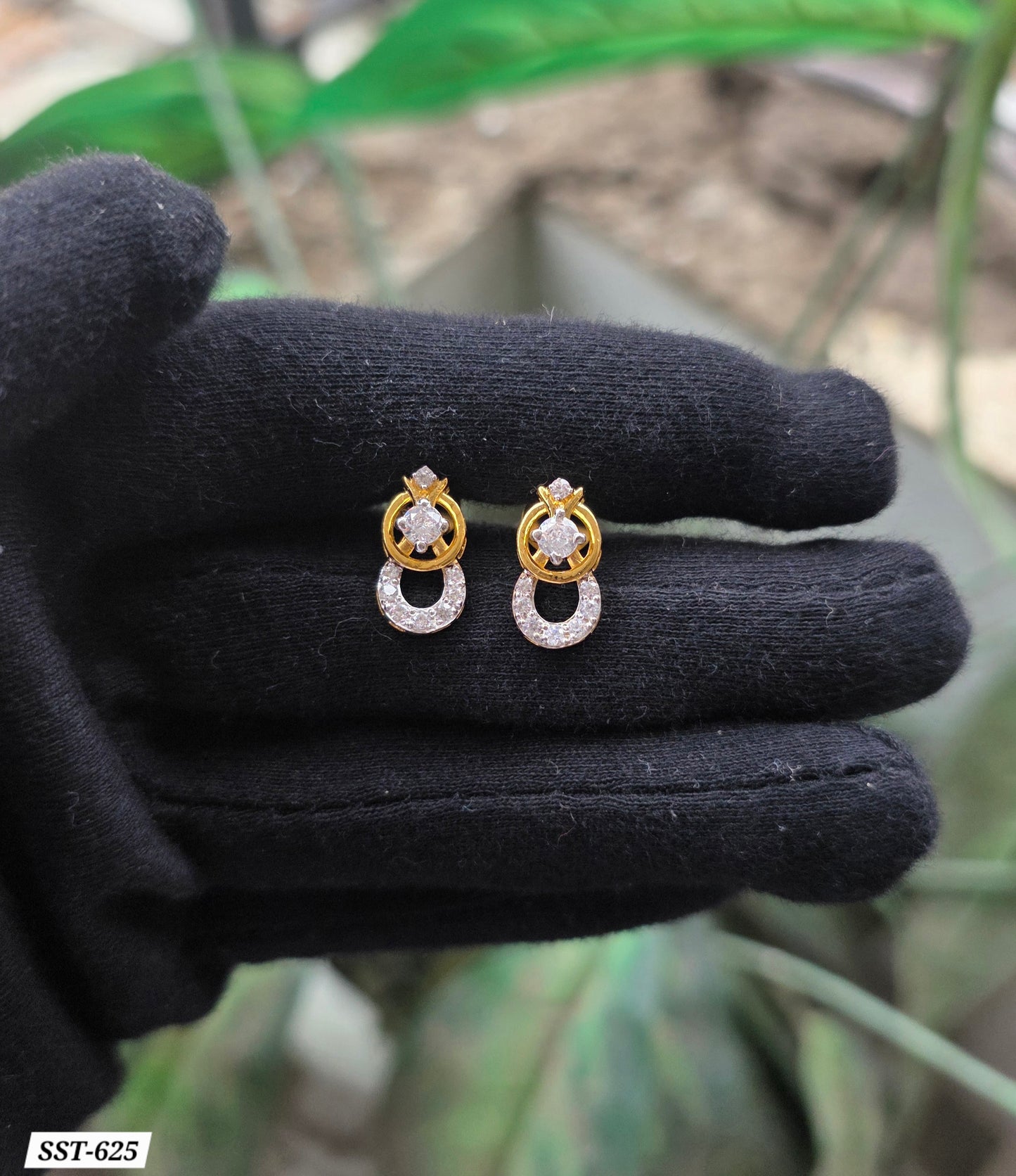 SST 525 | TIMELESS HALO DROP EARRINGS
