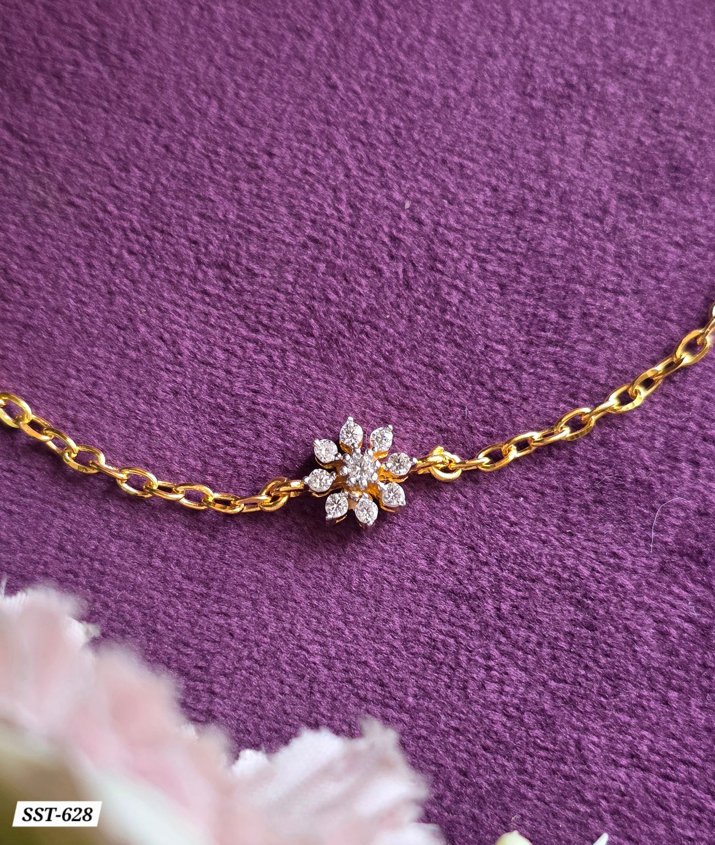 SST 628 | FLORAL HAND MANGALSUTRA