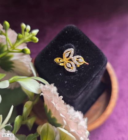 SST 635 | FLORAL BLOOM DIAMOND RING