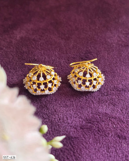 SST 636 | ROYAL DOME JHUMKI EARRINGS
