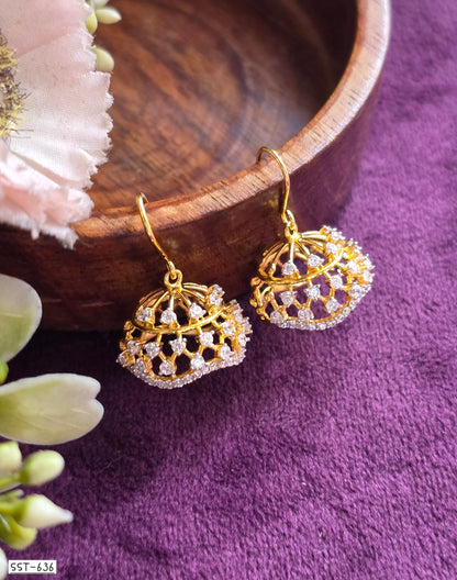 SST 636 | ROYAL DOME JHUMKI EARRINGS